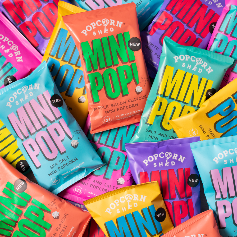 Mini Pop!® Vegan Sea Salted Popcorn Multipack